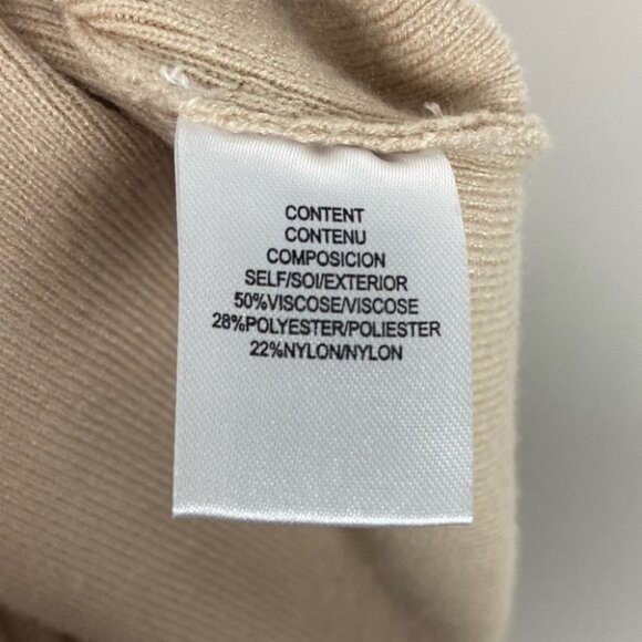 WAYF Tan Beige Crop Casual Pants Size Medium Fulton Nordstrom Stretch Loungewear - Picture 8 of 16